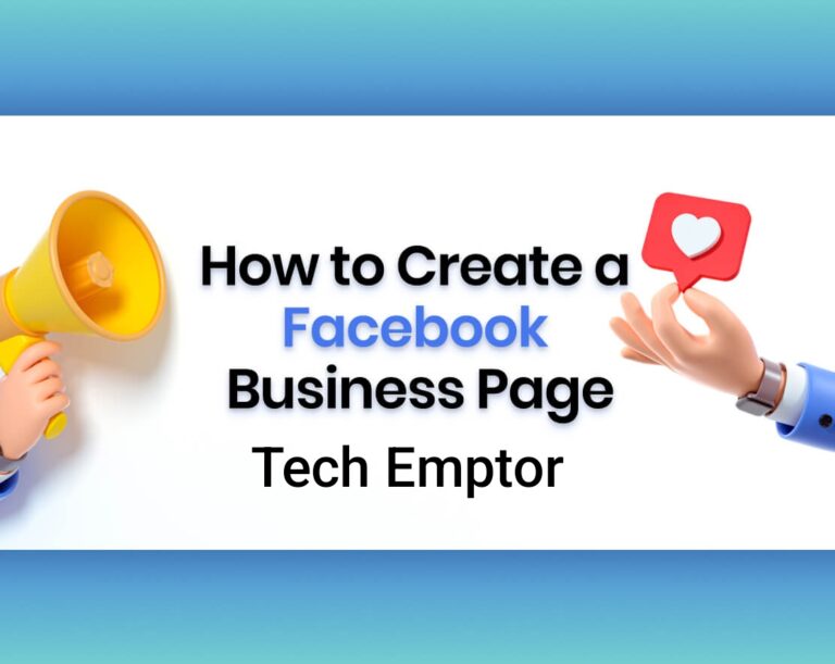 Facebook business page